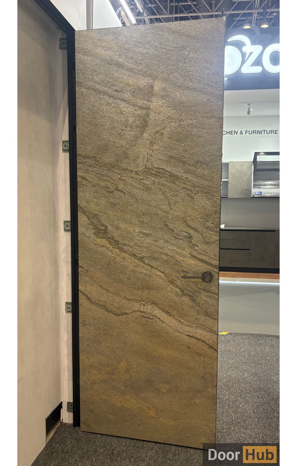Stone Veneer Interior Door – Luxury Architectural Finish for Developers | DoorHub UAE